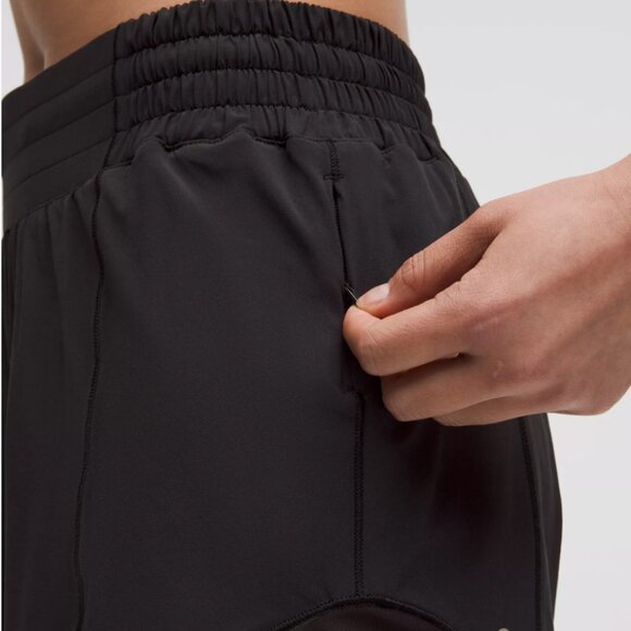 Lululemon Hotty Hot Short *High-Rise Long 4" Black - Picture 5 of 10